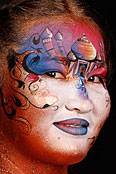 Facepainting von Claudia Kraemer