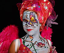 Facepainting von Marian Velthuis